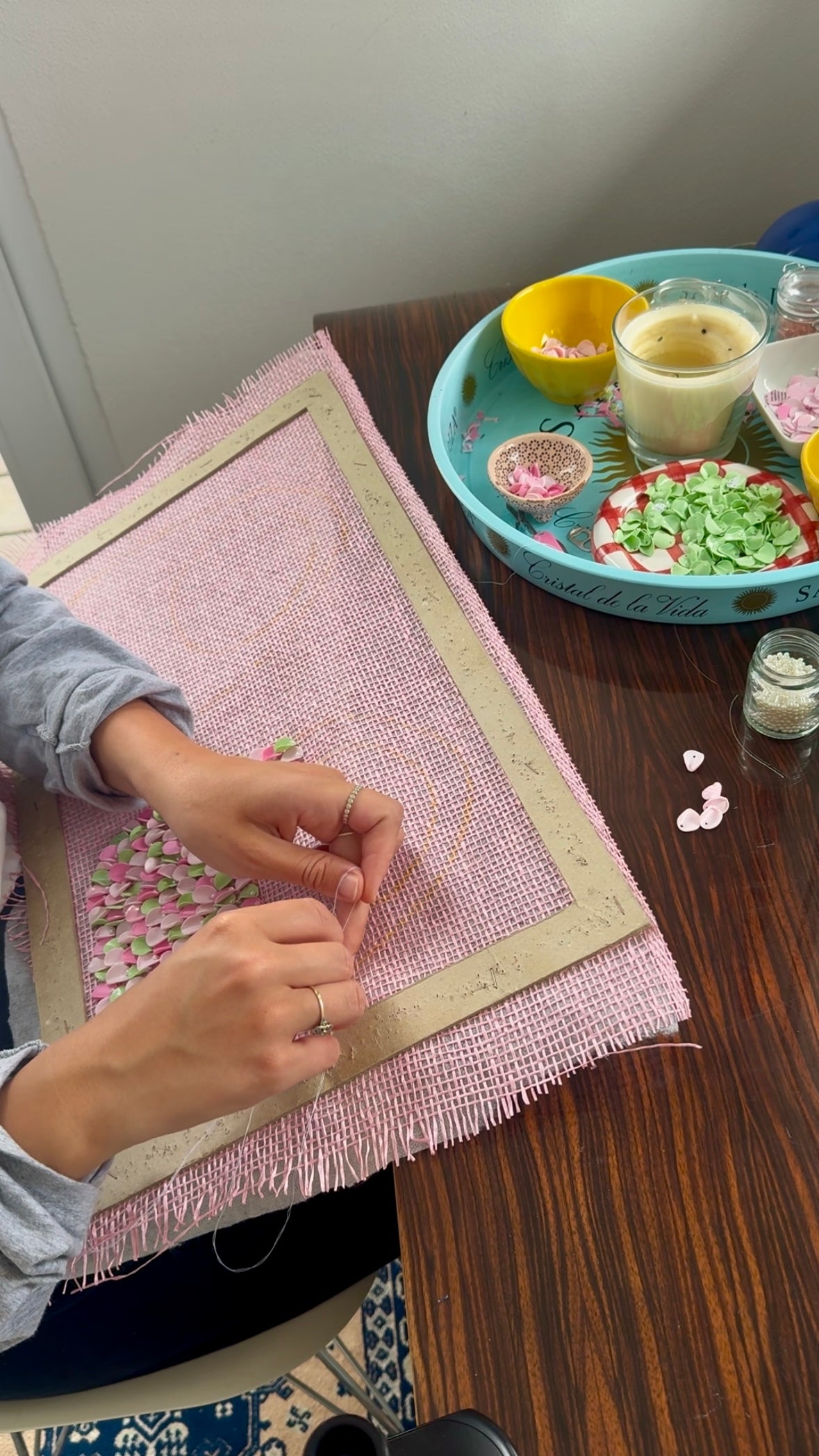 The spring petals bag