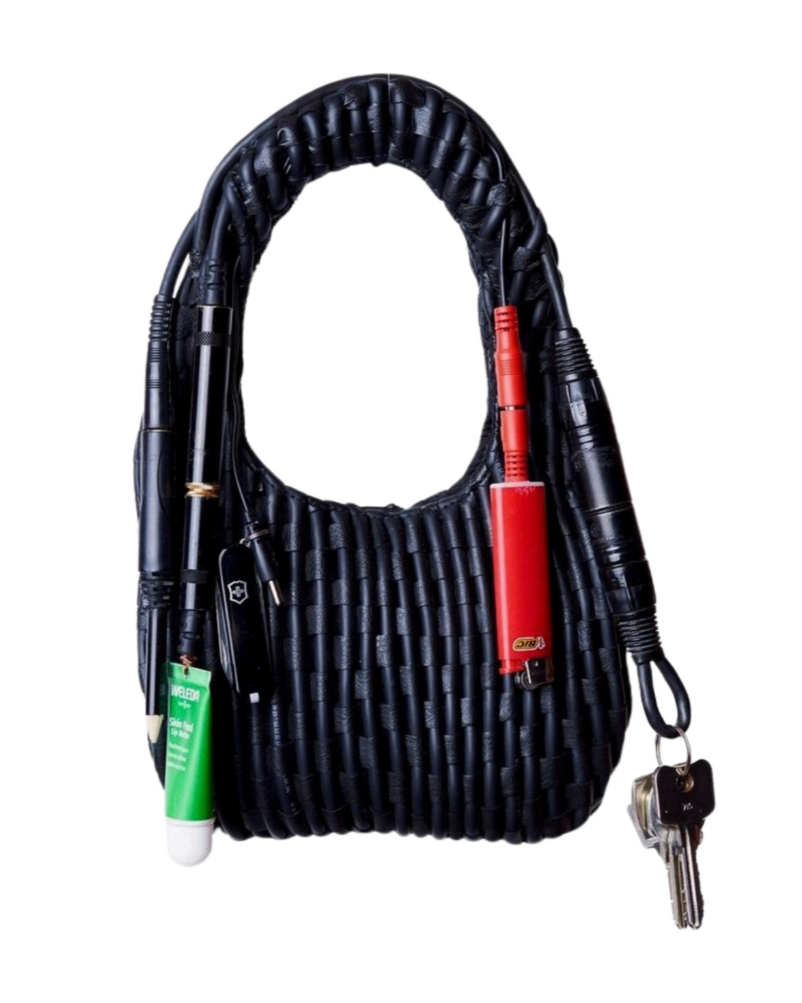 Black cable bag