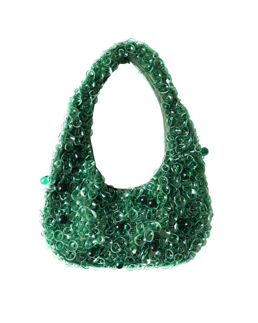 The green plastic bottle bag