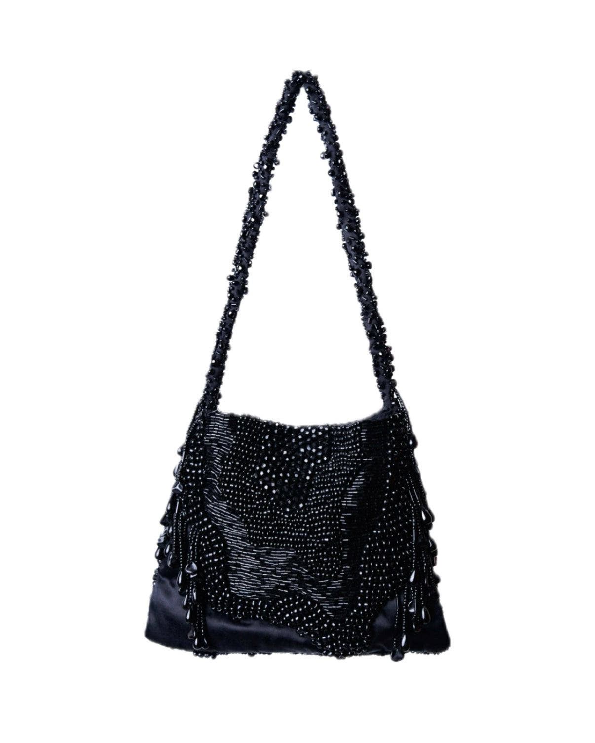 Black beaded bag II